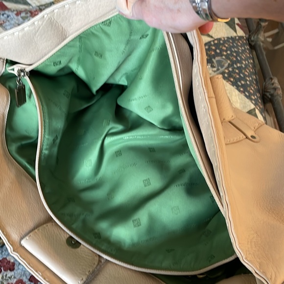 Donald Pliner leather carry bag - Picture 13 of 15